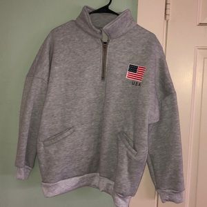 USA Quarter Zip Up